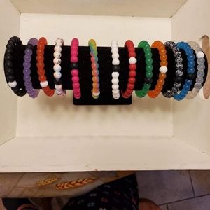Lot of 7 Lokai Bracelets - size large
